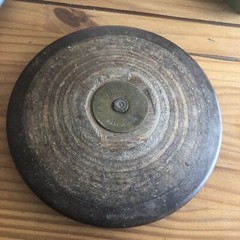 Nelco Popular Laminated Wood Competition/Olympic 1.6K Discus-Vintage