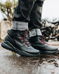 Rideiron Waterproof Motorcycle Shoes Ce Certified Anti-Slip Casual Motorcycle