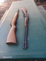 Vintage Crosman 140 22 cal. pellet rifle + Vintage Daisy #1894 Lot Of (2) L@@k