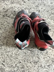 La Sportiva W Solution Comp Size 37.5 Climbing Shoes Made In Italy Used Vibram