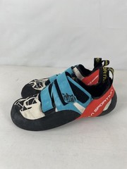 Excellent La Sportiva Otaki Men’s Climbing Shoes, Blue/Flame, M46