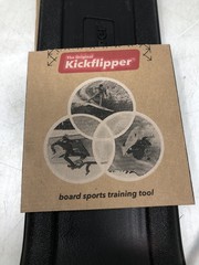 Kickflipper Balance Board,lightweight trainer,Black,2 Pounds-6″ L x 2″ W x 22″H