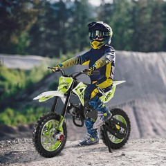 Gas Dirt Bikes Mini Dirt Bike 50CC 2-Stroke Gas Bike Motocross Moto for Kids