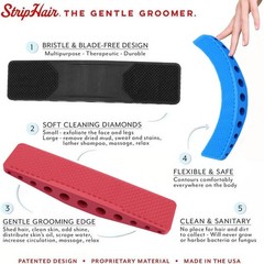 6 in 1 Horse Hair Brush Gentle Groomer Horse Dog Hair Removal Grooming Brushes
