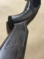 Old Daisy Model 25 Air Rifle Rear Stock/Grip Set – Adult Length – Gen 2 – BR/BK