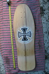DOGTOWN Blank INDEPENDENT Sticker OG 10 x 31in. 1980’s Vintage SKATEBOARD DECK