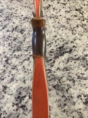Vintage Bear Alaskan Bow 48# 62 in Left/Right hand Blk/Org (Nw148)