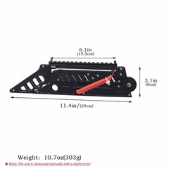 Folding Slingshot Set with Target Paper Laser Sight 2 Darts Steel Balls Kit
