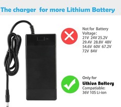 Lightweight 42V 2A Charger with LED Indicators – Compatible with GOTRAX