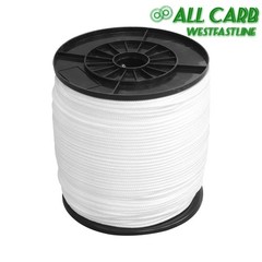 3/8in × 500ft Nylon Solid Braid Rope High UV Abrasion Resistance Industrial