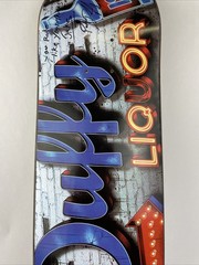 Plan B Skateboards Pat Duffy » Liquor Store Neon » Skateboard Deck 81″ x 31.5″
