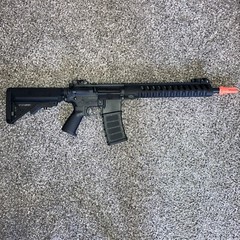 M4 Airsoft Rifle (Black)-Classic Army Total Performance