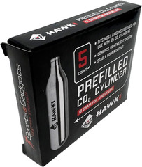 12 Gram CO2 Cartridges for Air Guns, BB Guns, Airsoft Pistols & Paintball Access