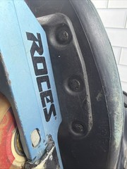 Size 10 Vintage Roces 62 Impala Lowrider Mens Agressive Inline Skates Made Italy