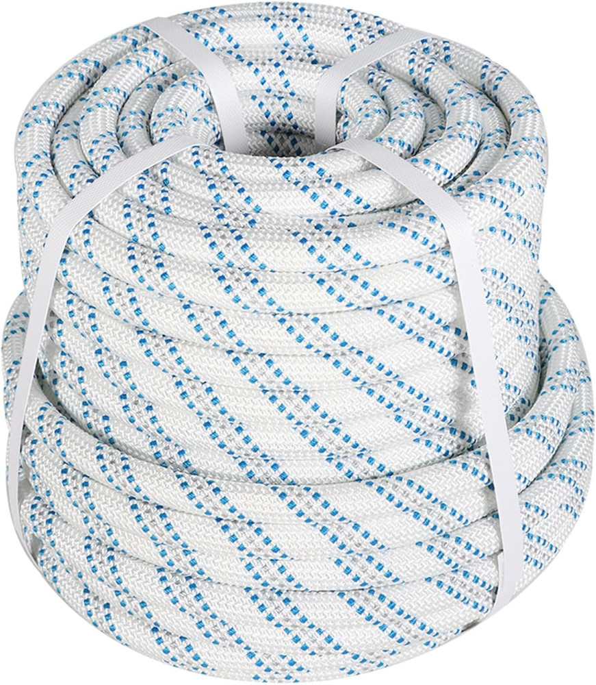 5/8 in 150 FT Braided Rigging Rope 11000 LBS Breaking Strength High Force Polyes