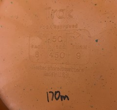 Vibram Discs Trak 170g X-Link Medium Rubber Blend Orange/Blue OOP 💎RARE💎