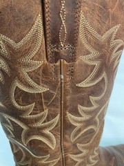Ariat Cowboy Boots Heritage R Toe Western Brown Leather Men’s 8.5D Style 34730