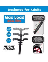 LaScoota Kick Scooter for Kids Ages 6+, Teens & Adults, Large 8″ Sturdy Ureth…