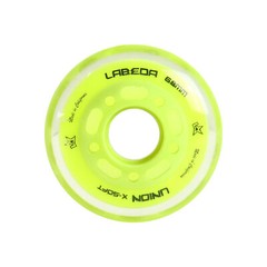Labeda Roller Hockey Wheel Premium Youth Hilo Combo 68mm 72mm with Bearings Uni