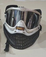 Original VINTAGE JT RACING CUSTOM GUCCI PANTS AND MASK COMBINATION.