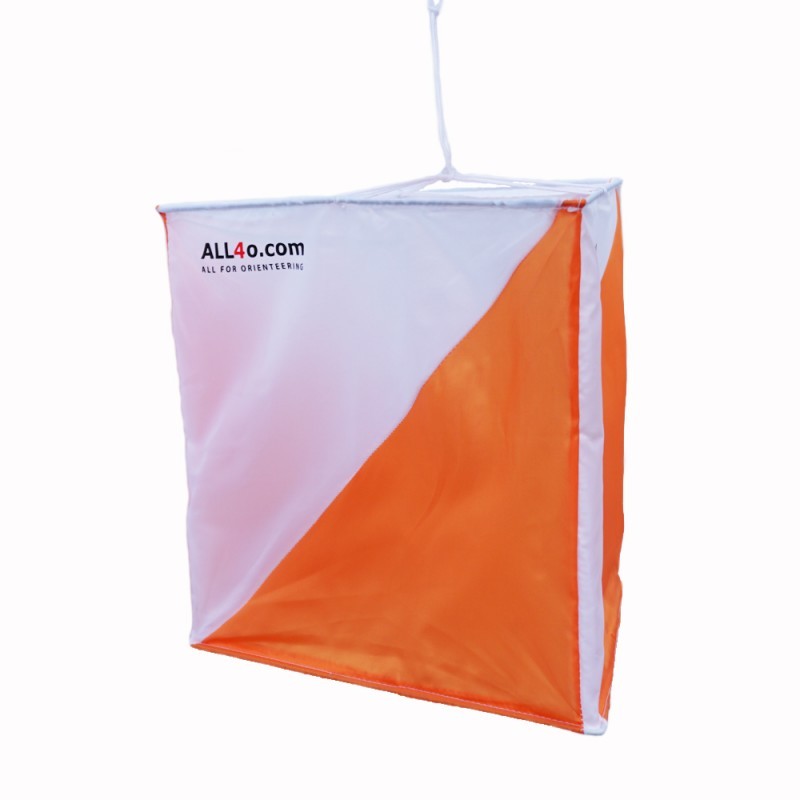 Orienteering control marker flag, 19-pack (30cm x 30cm)