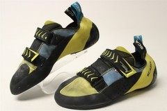 Scarpa Vapor V Italy Made Mens Size 11 45 Microsuede Strap Rock Climbing Shoes
