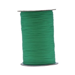 IHKFILAN 1/8Inch Polypropylene Utility Rope Drawstring Hollow 1/8Inch, Green