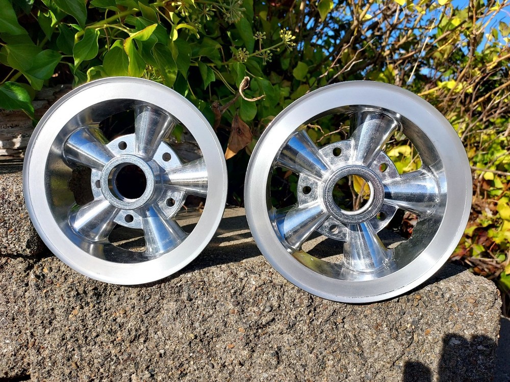6″X 3″ Astro TRIMMED EDGE Wheel Aluminum CLOSE TO A MIKEY BIKE Kart Mini Bike
