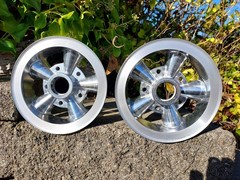 6″X 3″ Astro TRIMMED EDGE Wheel Aluminum CLOSE TO A MIKEY BIKE Kart Mini Bike