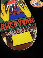 SUPER RARE SIGNED Bucky Lasek Glue Jar Oriole Limited Skateboard Deck AUTOGRAPH