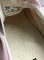 Vans Classic Slip-On Pink Canvas Women’s Sneakers Size 7