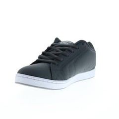 DC Net 302361-0BG Mens Black Nubuck Lace Up Skate Inspired Sneakers Shoes 18