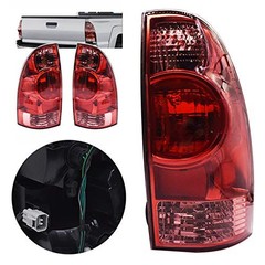 Tail Lights Assembly Rear Brake Lamps Replacement for T-acoma 2005-2015