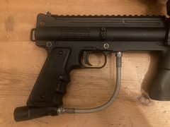 Tippmann Model 98 Platinum ACT Paintball Marker Tested and Working