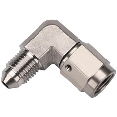 3AN – 90 Degree Swivel Stainless Steel Brake for Male to Female