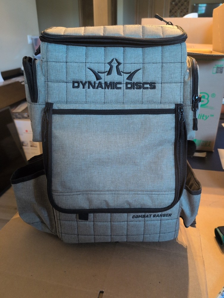 Dynamic Discs Combat Ranger Backpack Disc Golf Bag Tan Color