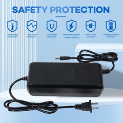 54.6V 4A Lithium Battery Charger for 48V 13s li-ion Battery DC 5.5 * 2.1/2.5m…