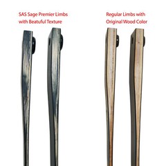 SAS Sage Premier 62″ Takedown Recurve Bow Combo Package with Case, Armguard