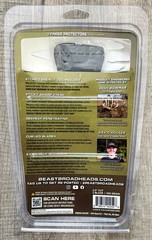 Bowmar Beast Titanium Cut-On-Contact Broadheads 100 Grain 2.3″ Cut 3 Pack – New