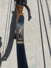 Vintage Browning Cobra Right Hand Compound Bow Black/Brown Wood