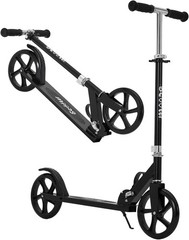 Foldable Kick Scooter Adjustable Scooter 220LBS for Age 6+ Kids, Teens, Adults