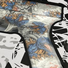 Large Size Graffiti Glock Water Bomb Air Pistol Quantity 2 Dinosaur NEW READ DES