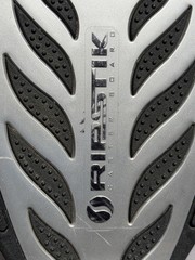 Razor RipStik Caster Board V2 Silver Black 2008 Gold OEM Wheels Used