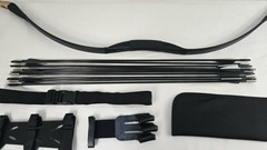 40Lbs Traditional Bow, 100% Fully Functional, 52″ Overall, Knocked