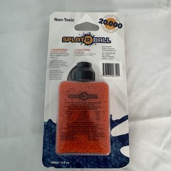 New Sealed SplatRball 20,000 Rounds 7.5mm Orange Ammo Certified Splat-R-Ball