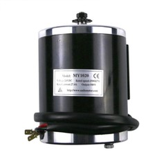 MY1020 500W 24V Brush Electric Motor For Go Kart Quad ATV Buggy E-Bike Scooter
