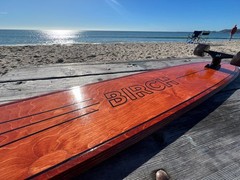 BIRCH 60″ LOG Cruising Longboard Skateboard Complete Setup NEW Made in USA