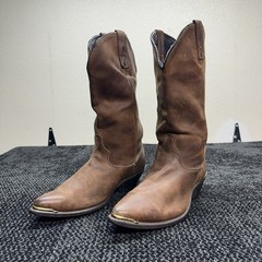 Dingo Women’s Brown Leather Western Cowboy Boots – Women US Size 9 Brown Leather