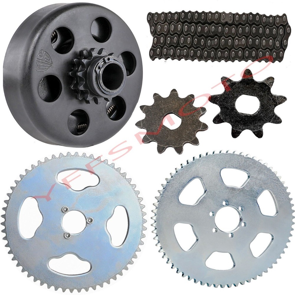 ENGINE 212CC CENTRIFUGAL CLUTCH 3/4″ BORE 12 T 35# CHAIN SPROCKET KIT GO KART US