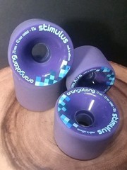 Orangatang Stimulus 70mm 83 a , Purple Wheels 1 sets of 4pcs